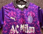 AC MILAN MALDINI EMBROIDERY HALF SLEEVE JERSEY