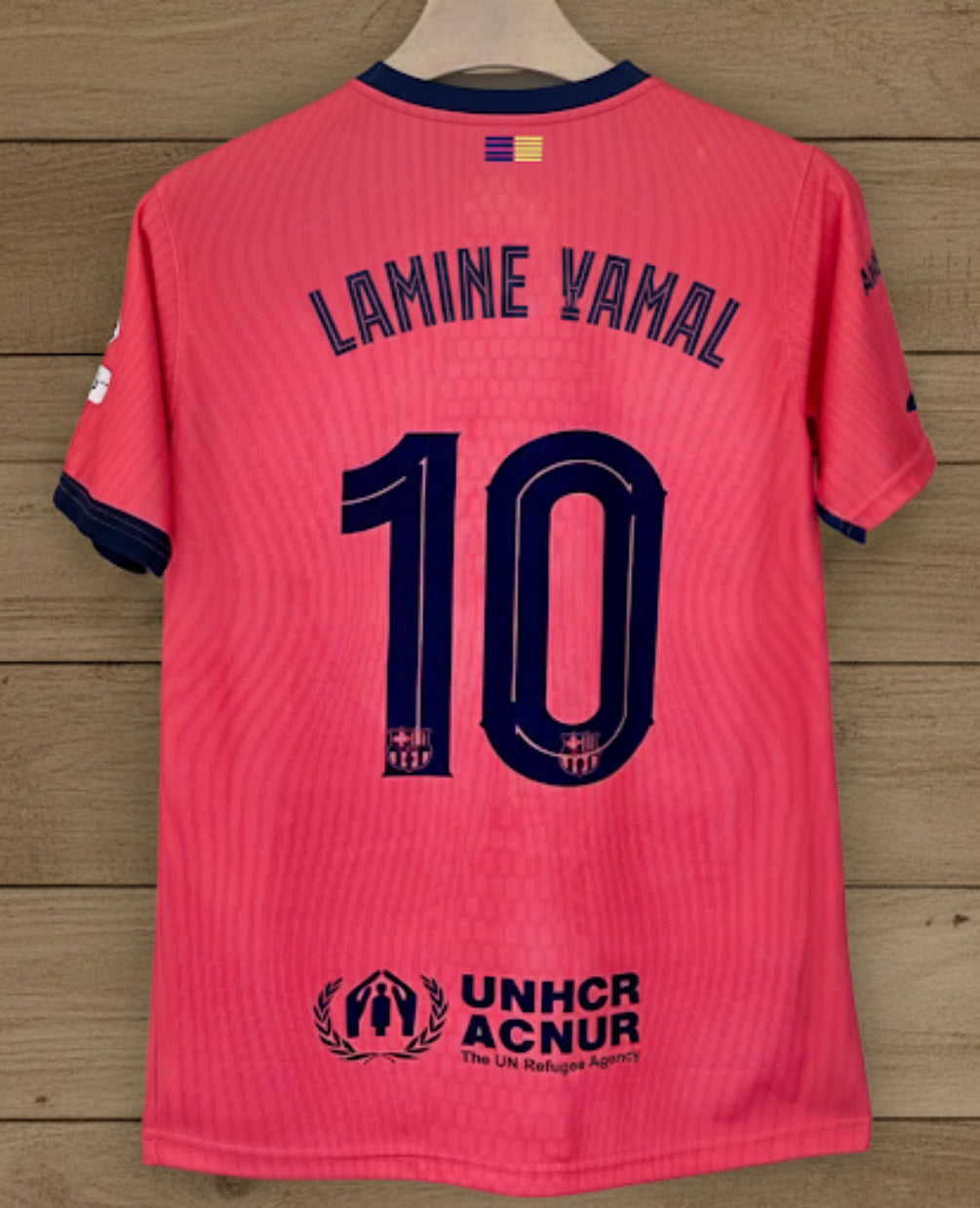 BARCELONA LAMINE YAMAL 10 HALF SLEEVE JERSEY