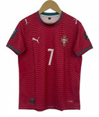 KIDS HALF SLEEVE RONALDO 7 SUBLIMATION