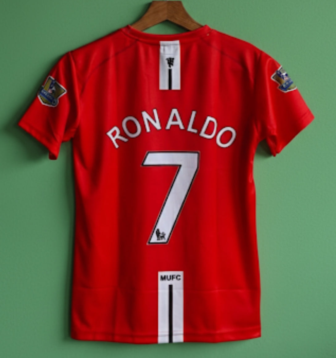 KIDS HALF SLEEVE RONALDO 7 SUBLIMATION JERSEY