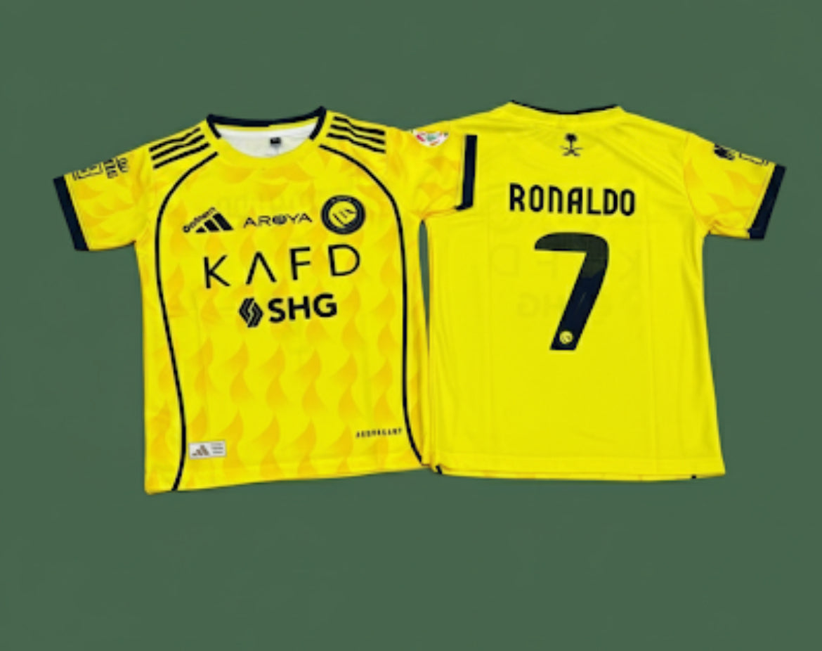 KIDS RONALDO 7 JERSEY