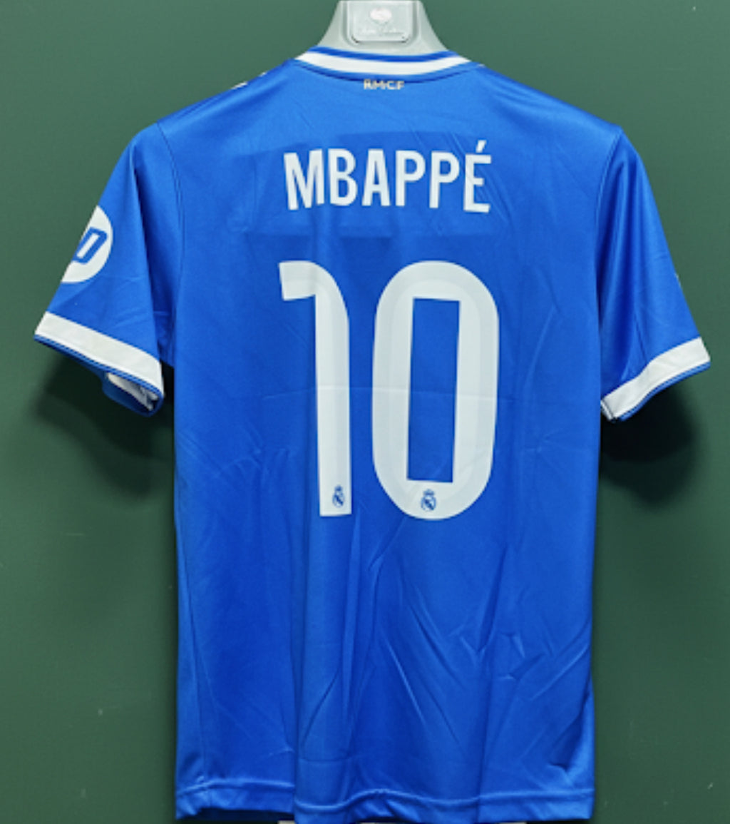 HALF SLEEVE EMBROIDERY MBAPPE 10 JERSEY