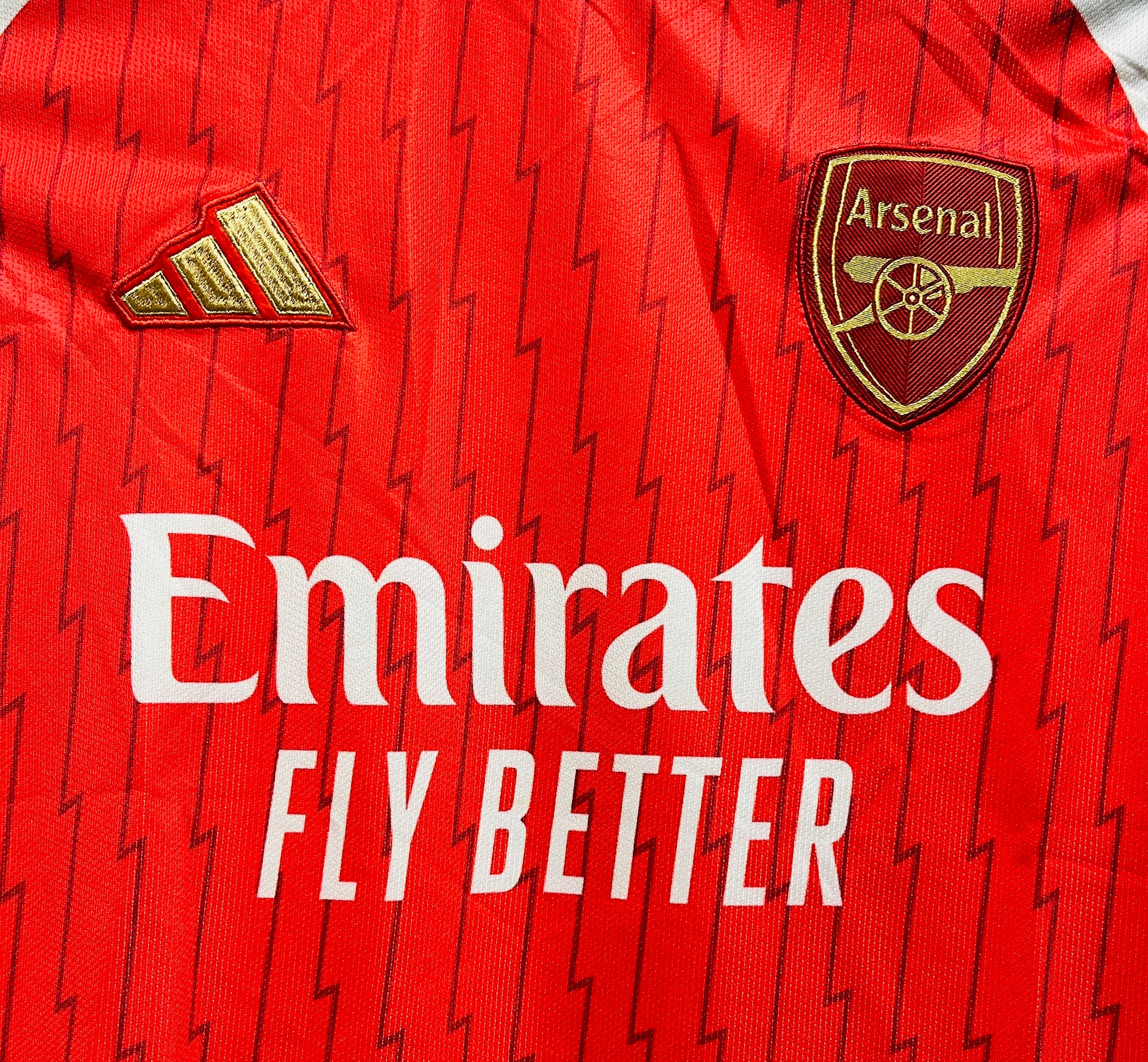 ARSENAL G.JESUS EMBROIDERY HALF SLEEVE JERSEY