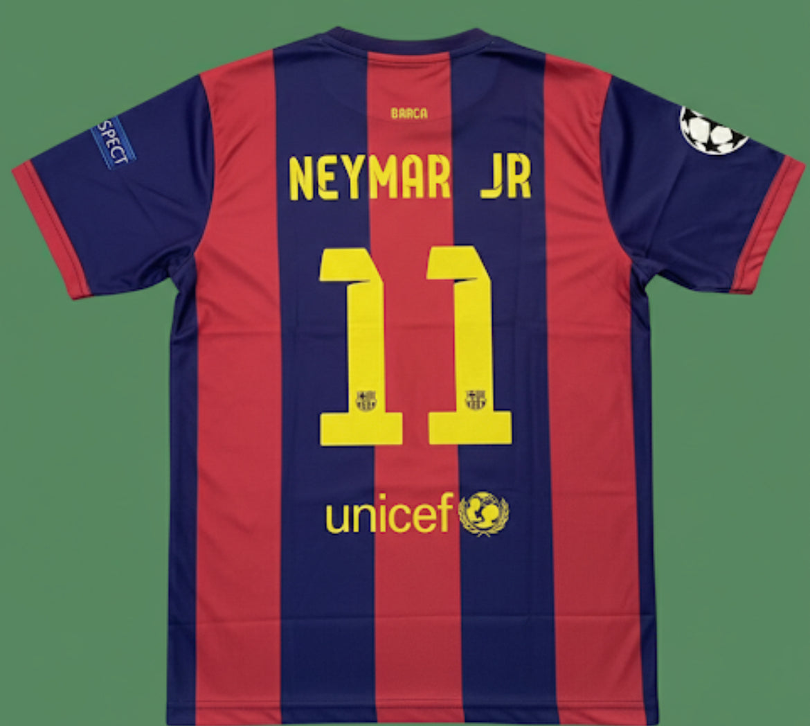 EMBROIDERY NEYMAR JR 11 HALF SLEEVE JERSEY