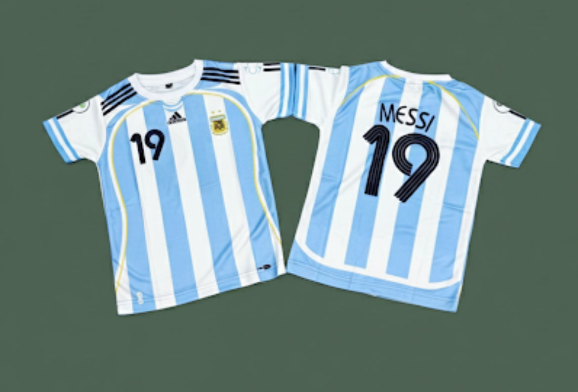 KIDS MESSI 19 JERSEY