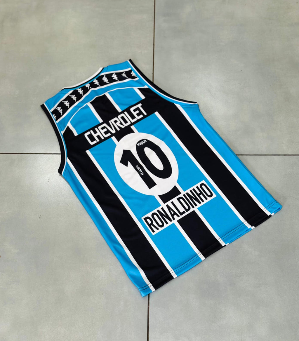 SLEEVE LESS RONALDINHO JERSEY