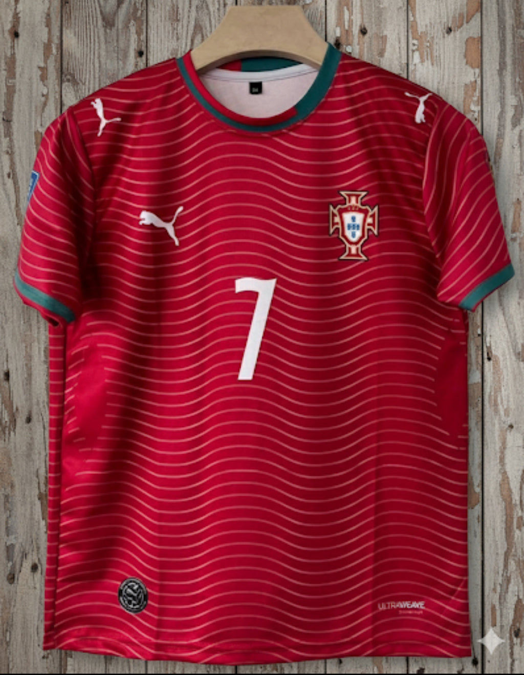 RONALDO 7 HALF SLEEVE JERSEY
