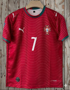 RONALDO 7 HALF SLEEVE JERSEY