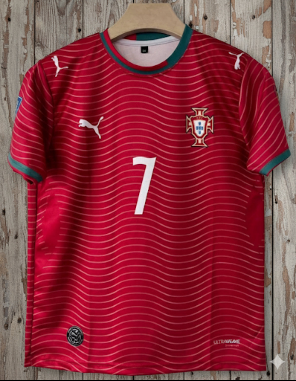 RONALDO 7 HALF SLEEVE JERSEY