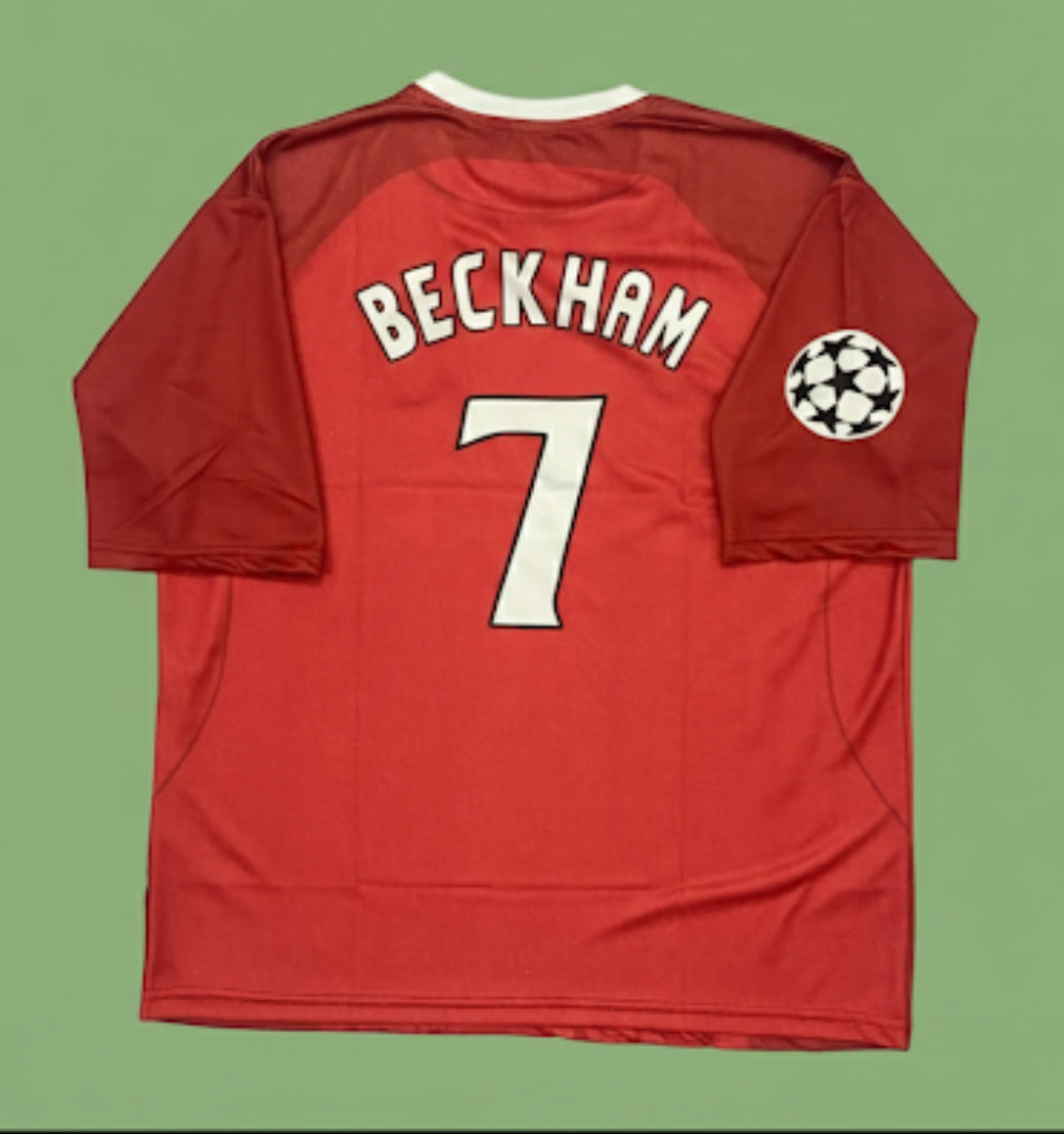 FIVE SLEEVE EMBROIDERY BECKHAM 7 JERSEY