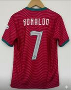 KIDS HALF SLEEVE RONALDO 7 SUBLIMATION