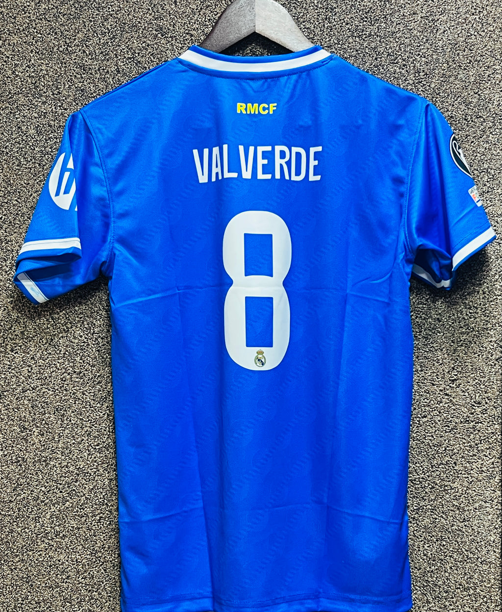 REAL VALVERDE EMBROIDERY HALF JERSEY