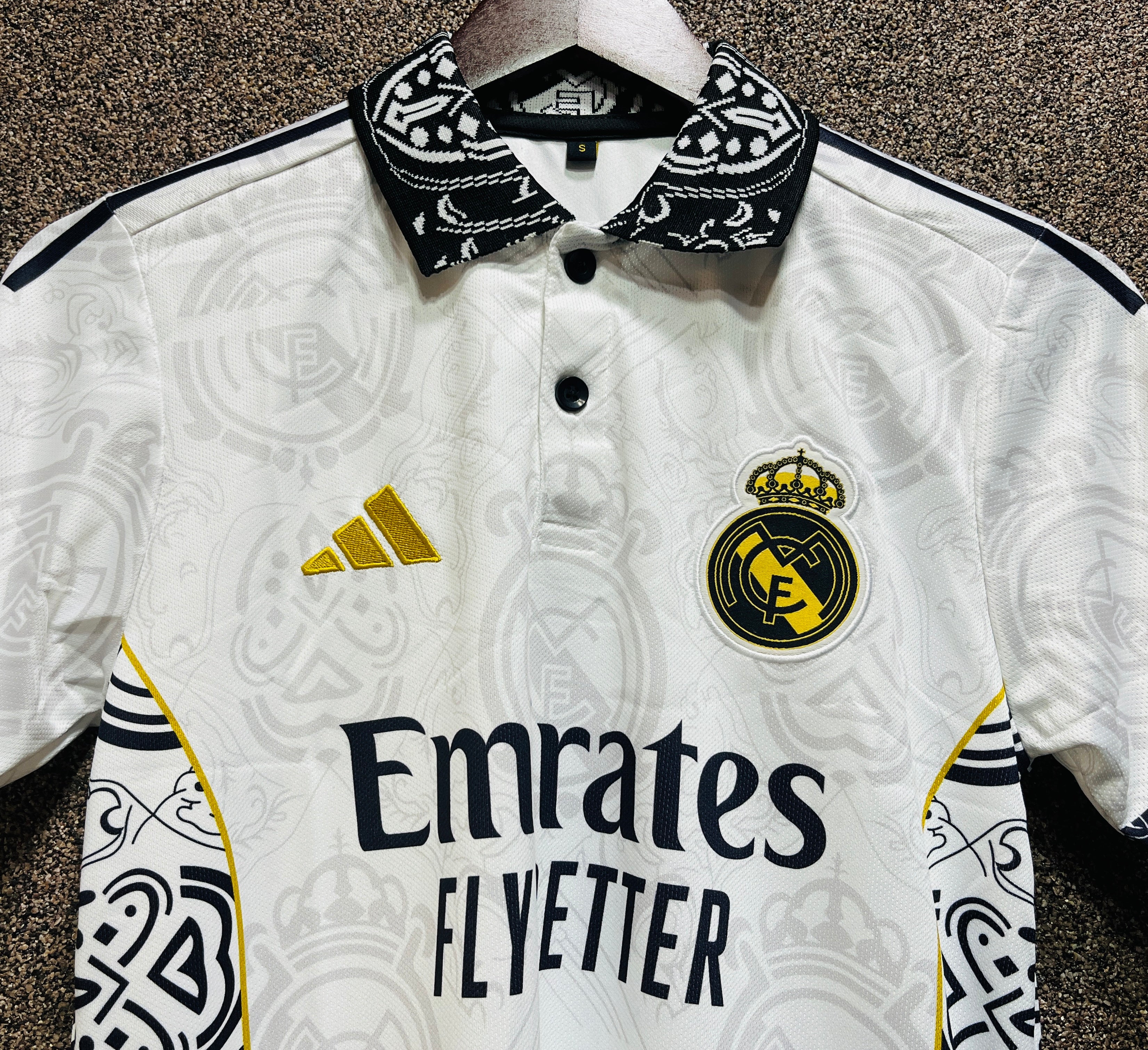 REAL EMBROIDERY HALF SLEEVE SPECIAL JERSEY
