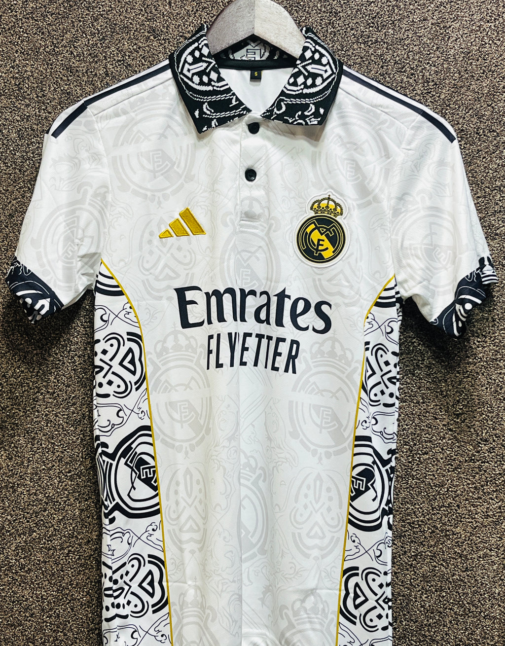 REAL EMBROIDERY HALF SLEEVE SPECIAL JERSEY