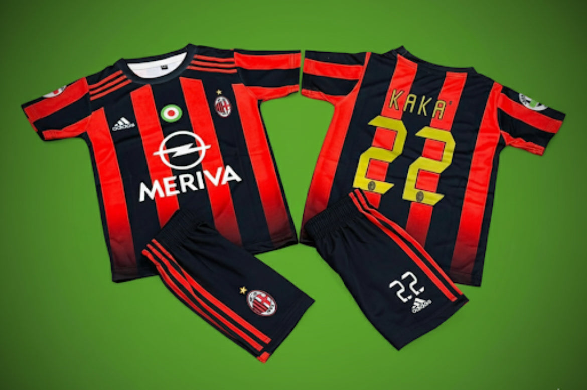 KIDS KAKA 22 SHORTS WITH JERSEY