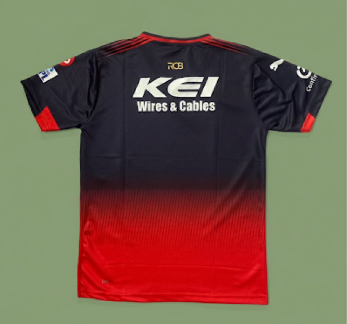 RCB HALF EMBROIDERY JERSEY