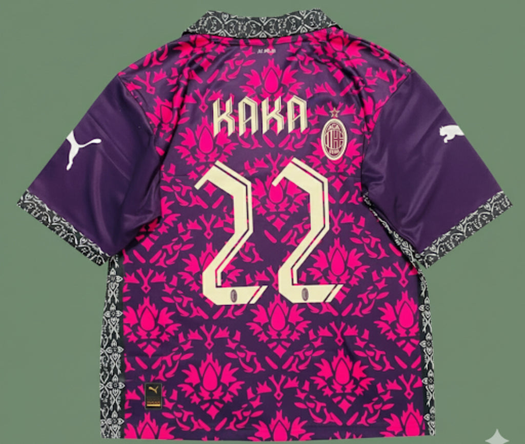 AC MILAN EMBROIDERY KAKA 22 FIVE SLEEVE SPECIAL