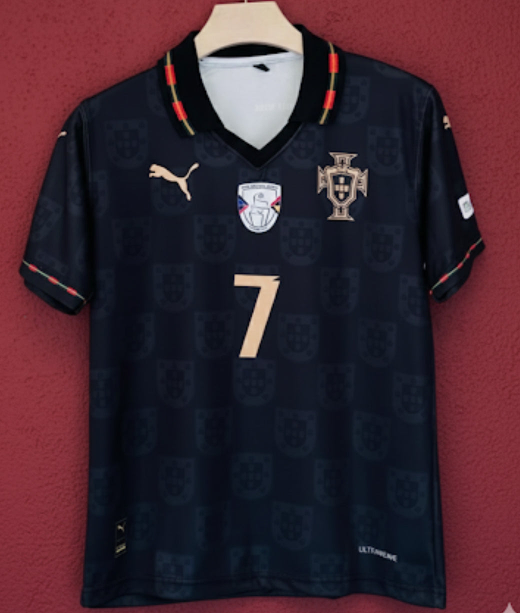 FIVE SLEEVE PORTUGAL NEW KIT RONALDO 7
