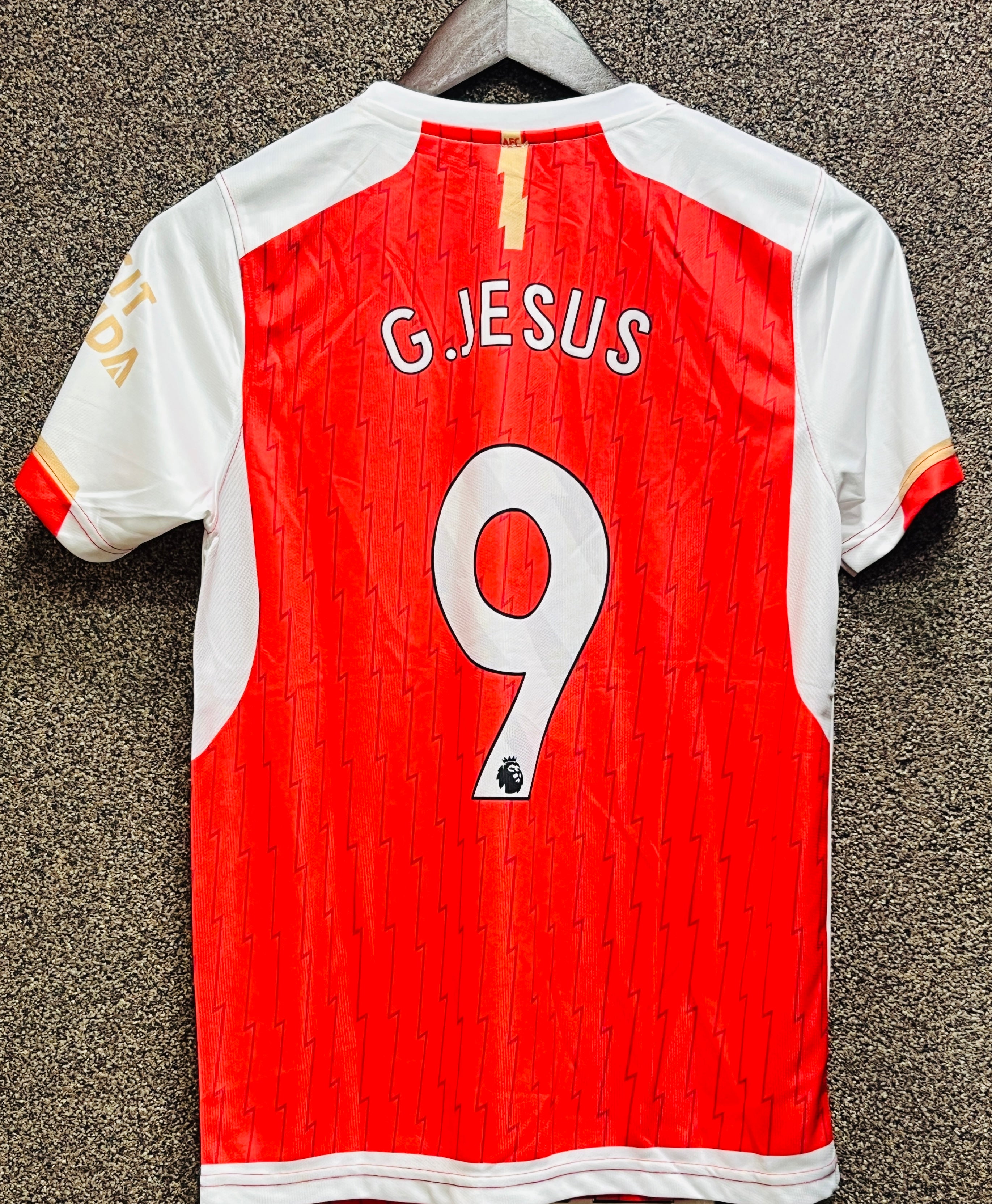 ARSENAL G.JESUS EMBROIDERY HALF SLEEVE JERSEY