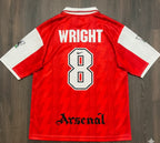 FIVE SLEEVE WRIGHT EMBROIDERY JERSEY