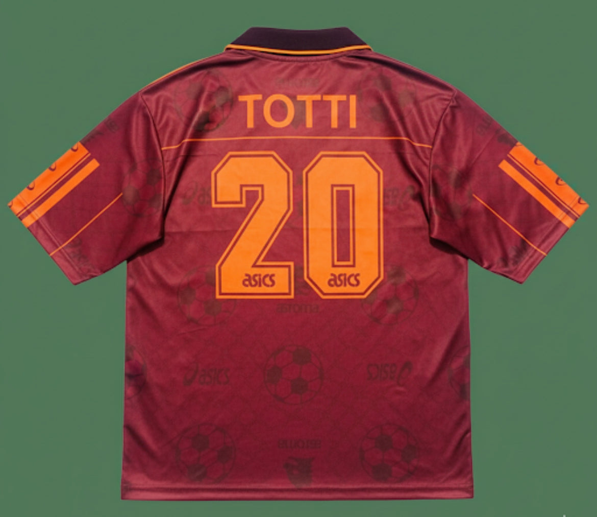 FIVE SLEEVE EMBROIDERY TOTTI 20 JERSEY