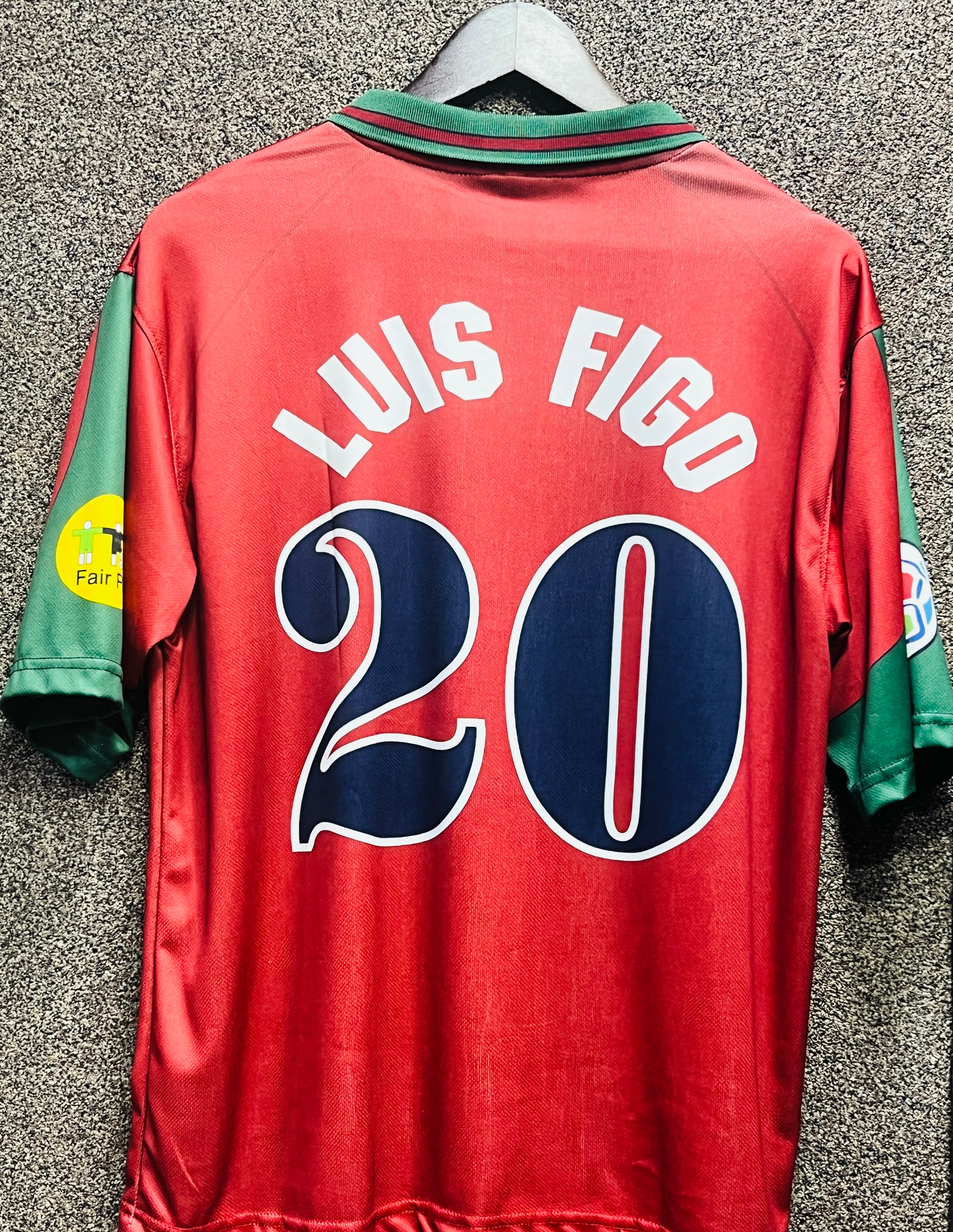 FIVE SLEEVE LUIS FIGO EMBROIDERY JERSEY