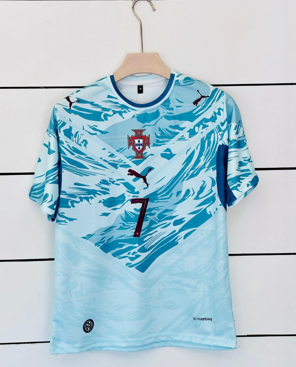 RONALDO 7 PORTUGAL AWAY 2006 JERSEY EMBROIDERY