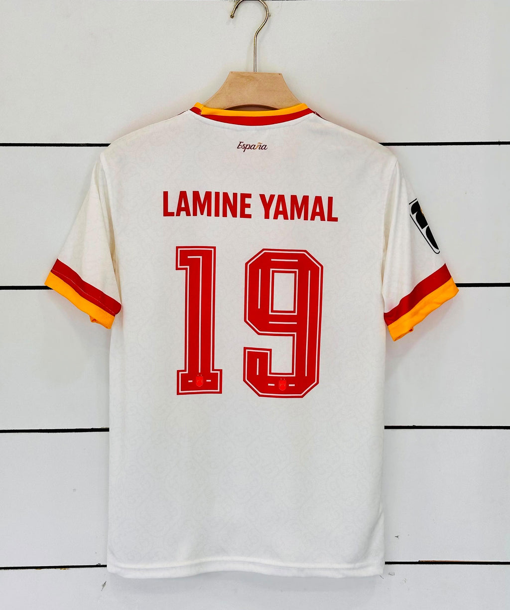 LAMINE YAMAL 19 HALF SLEEVE FIFA 2 STAR SUBLIMATION JERSEY