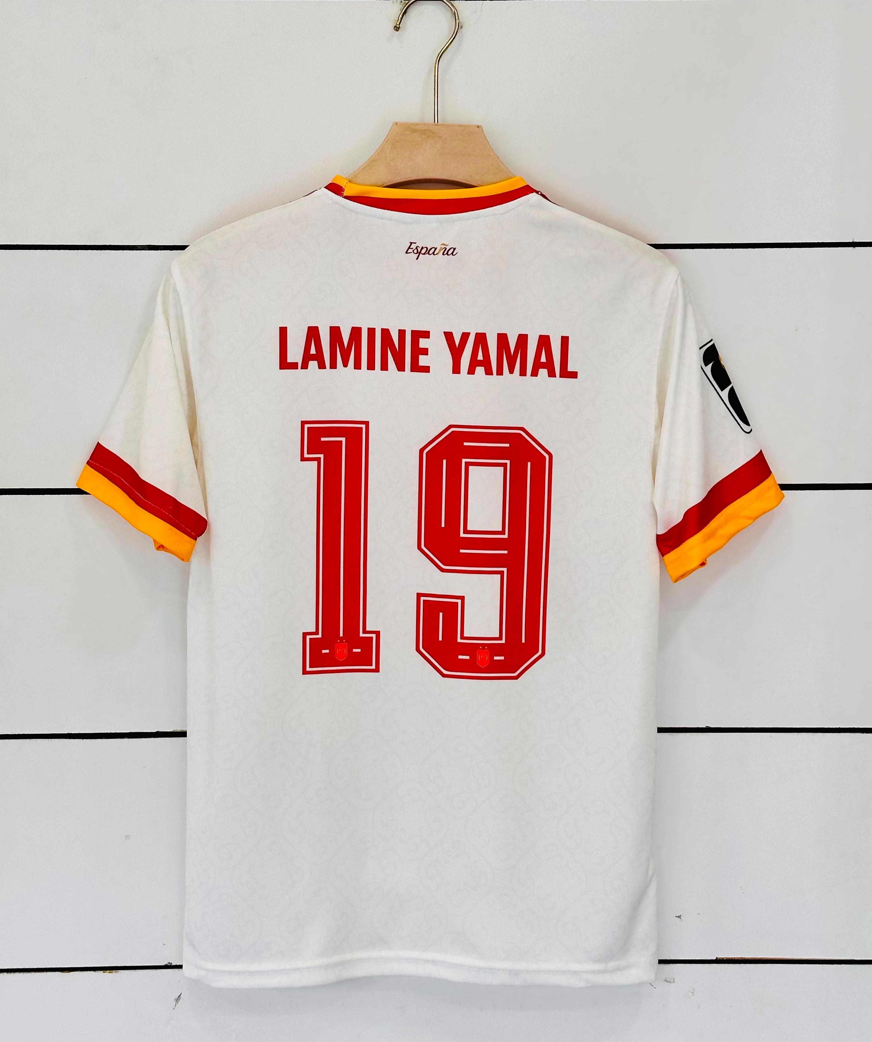 LAMINE YAMAL 19 HALF SLEEVE FIFA 2 STAR SUBLIMATION JERSEY