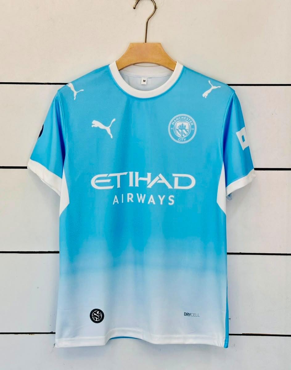 HAALAND 9 HALF SLEEVE MANCHESTER CITY SUBLIMATION JERSEY