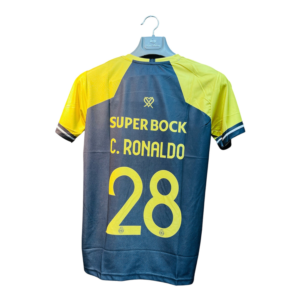 C RONALDO 28 HALF SLEEVE EMBROIDERY JERSEY