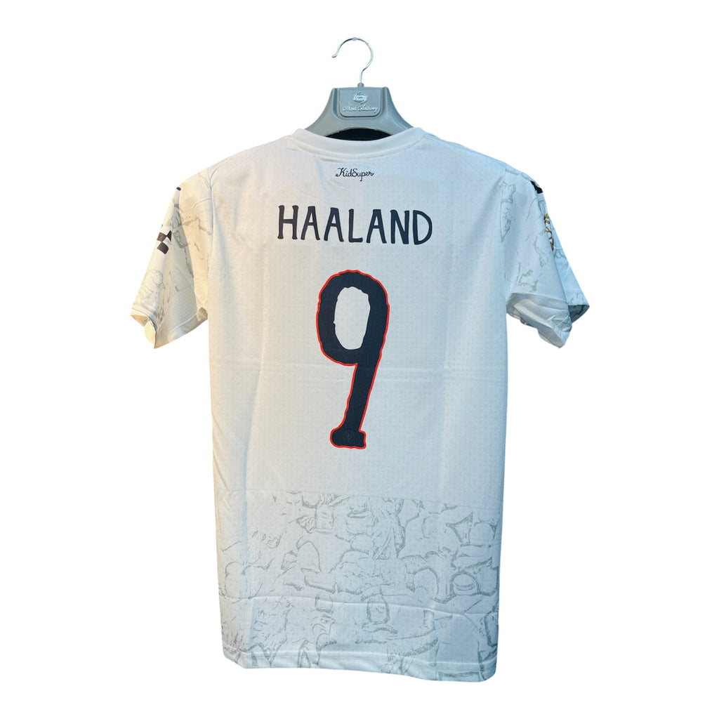 HAALAND 9 HALF SLEEVE EMBROIDERY JERSEY