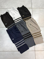 Premium 3-Stripe Performance Joggers – Ultra Soft, Lightweight & Stylish